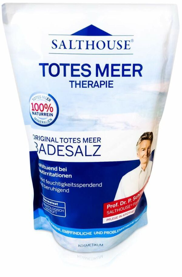 Salthouse Therapie Totes Meer Badesalz 500 G Salz