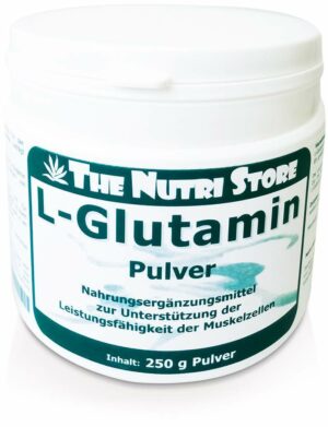 L - Glutamin 100 % Rein Pulver 250 G