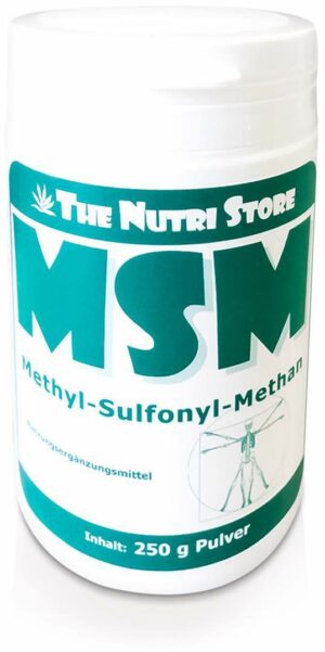 Msm 100% Rein Methyl Sulfonyl Methan 250 G Pulver