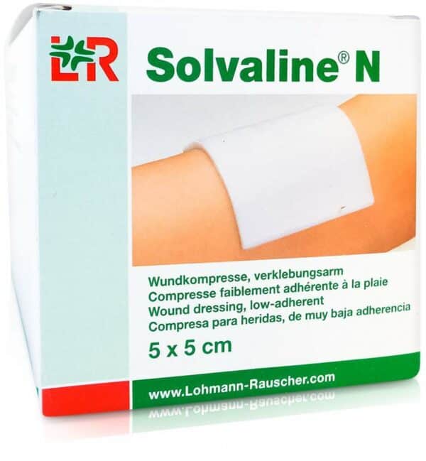 Solvaline N Kompressen 5 X 5 cm Steril 25 Kompressen