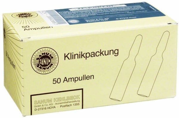 Zinkokehl D 4 50 X 2 ml Ampullen