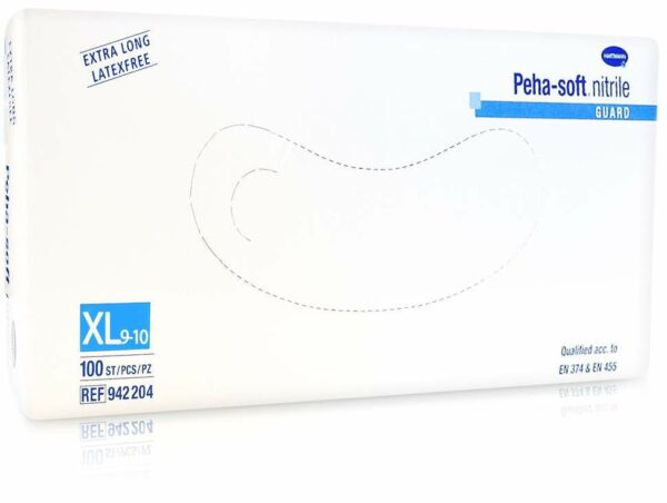 Peha-Soft Nitrile Guard Unt.Hands.Pud.Fr.Unst.Xl