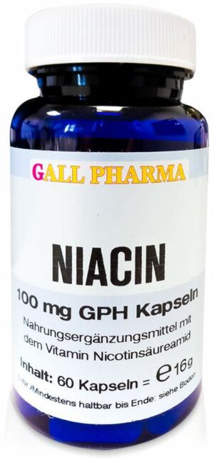 Niacin 100 mg Gph 60 Kapseln