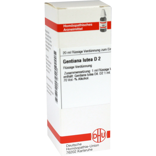 Gentiana Lutea D 2 Dilution 20 ml