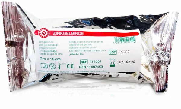 Zinkgelbinde 10 Cmx7 M