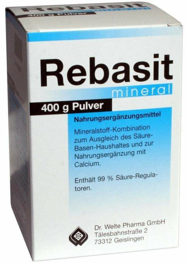 Rebasit Mineral Pulver 400 G Pulver