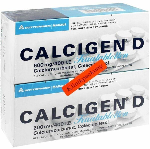 Calcigen D 200 Kautabletten