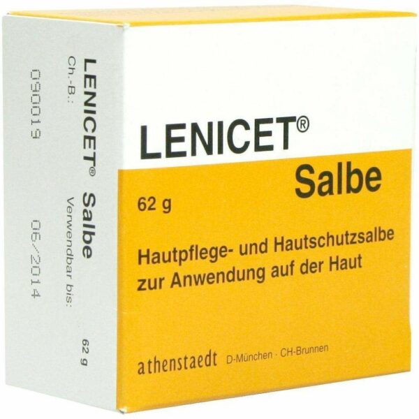 Lenicet Salbe zur Anwendung auf der Haut 62g