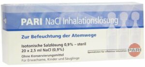 Pari Nacl Inhalationslösung Ampullen 20 x 2