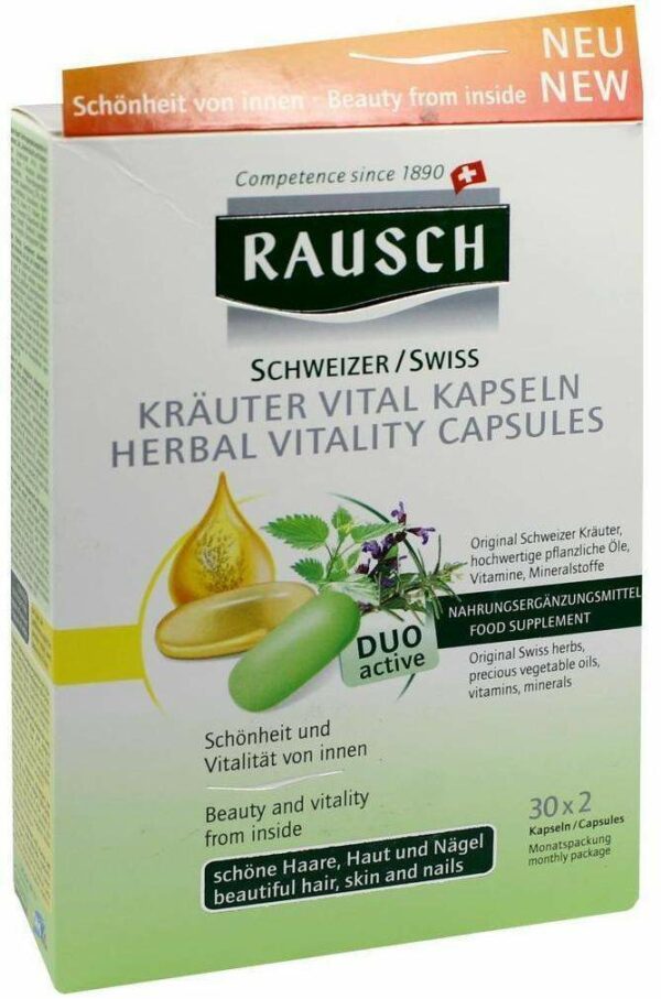 Rausch Kräuter Vital Kapseln