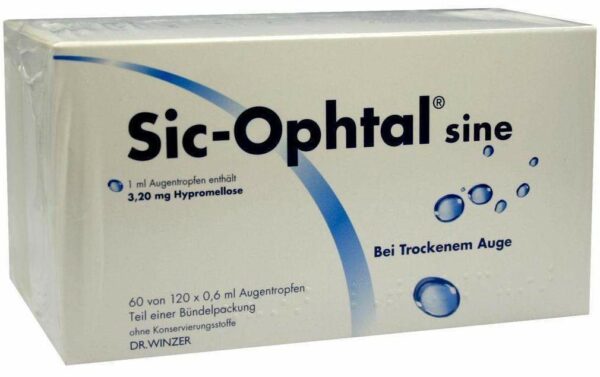 Sic-Ophtal Sine 120 X 0