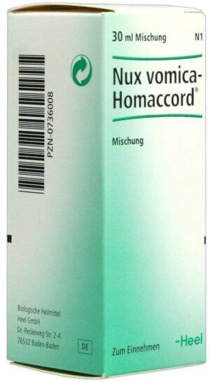 Nux Vomica Homaccord 30 ml Dilution