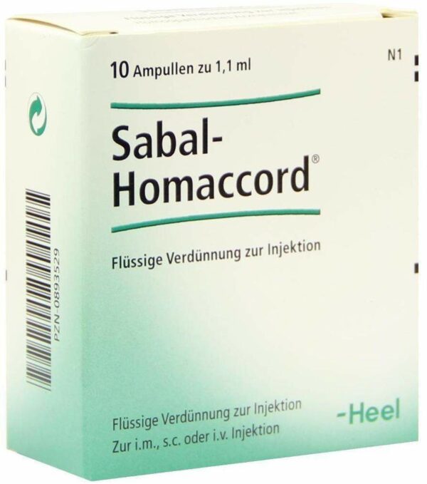 Sabal Homaccord Ampullen