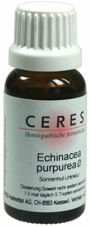 Ceres Echinacea Purpurea Urtinktur 20 ml