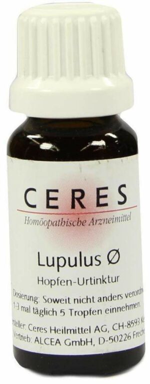 Ceres Lupulus Hopfen-Urtinktur 20ml