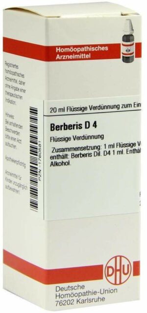 Berberis D 4 20 ml Dilution