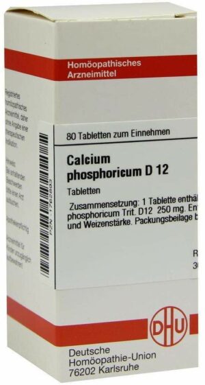 Calcium Phosphoricum D12 80 Tabletten