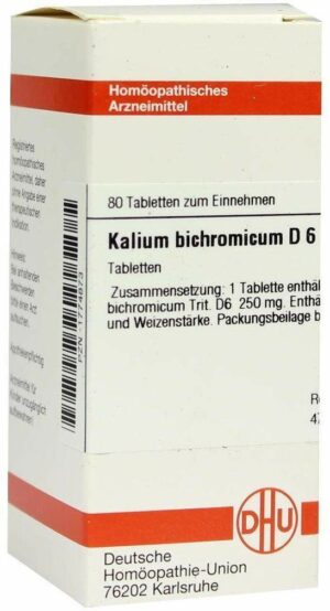 Kalium Bichromicum D 6 80 Tabletten