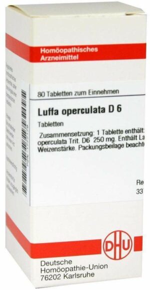 Luffa Operculata D 6 80 Tabletten