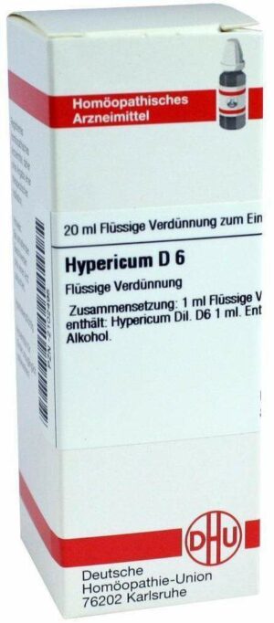 Hypericum D6 Dilution 20 ml Dilution