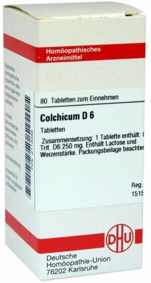 Colchicum D6 80 Tabletten