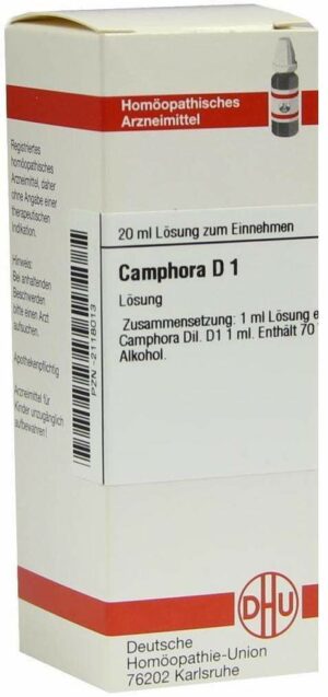 Camphora Urtinktur 20 ml Dilution