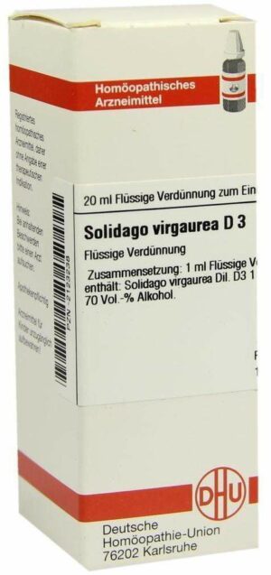 Solidago Virgaurea D3 Dilution 20 ml Dilution