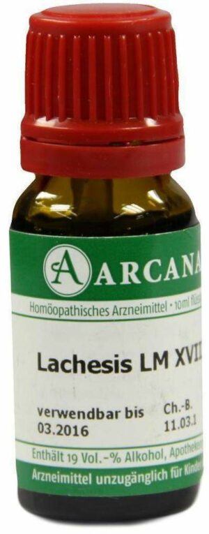 Lachesis Lm 18 Dilution 10 ml