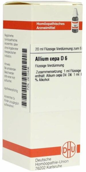 Dhu Allium Sepa D6 Dilution