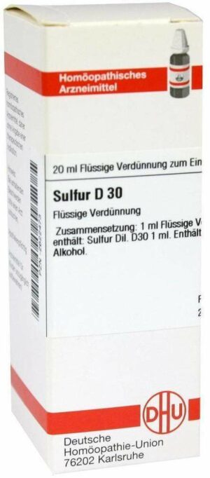 Dhu Sulfur D30 Dilution