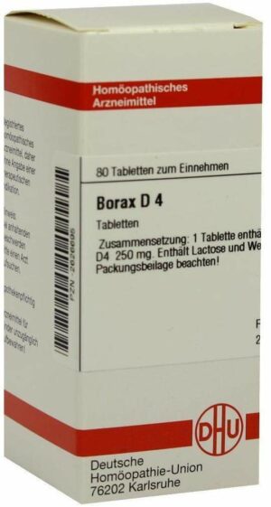 Borax D4 80 Tabletten