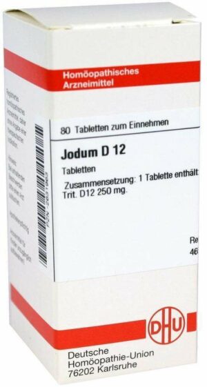 Jodum D 12 80 Tabletten