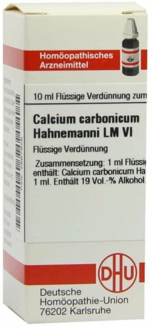 Dhu Calcium Carbonicum Hahnemanni Lm Vi Dilution