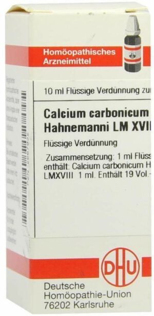 Dhu Calcium Carbonicum Hahnemanni Lm Xviii Dilution