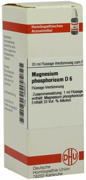 Magnesium Phosphoricum D 6 20 ml Dilution