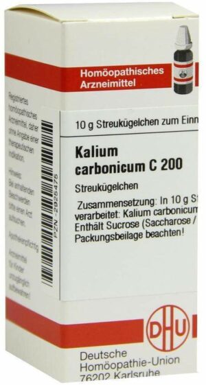 Kalium Carbonicum C 200 Globuli