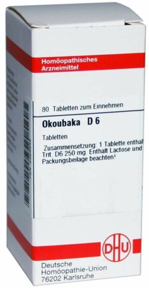 Okoubaka D 6 80 Tabletten