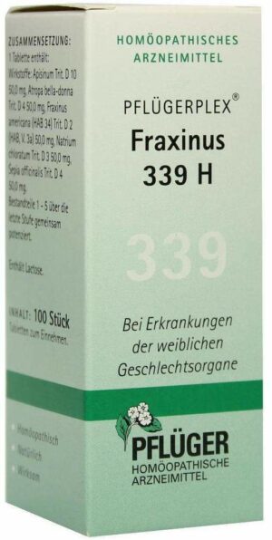 Pflügerplex Fraxinus 339 H 100 Tabletten