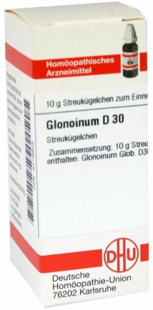 Glonoinum D 30 10 G Globuli