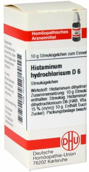 Histaminum Hydrochloricum D6 10 G Globuli