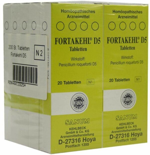 Fortakehl D5 200 Tabletten