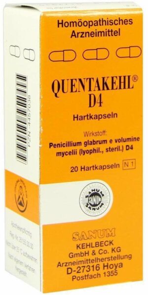 Quentakehl D4 20 Kapseln