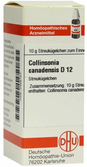 Collinsonia Canadensis D 12 Globuli