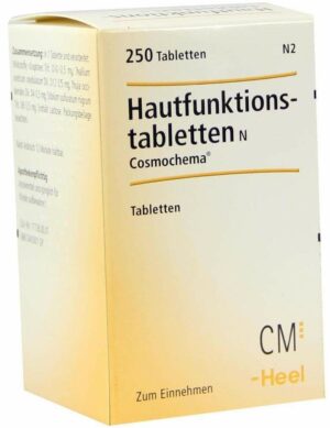 Hautfunktionstabletten N Cosmochema 250 Tabletten