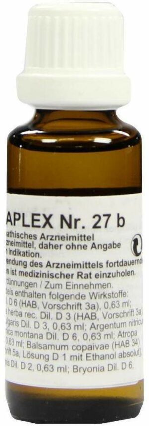 Regenaplex 27 B Tropfen