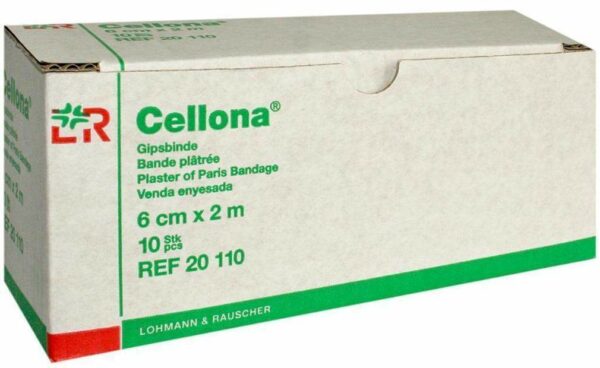 Cellona Gipsbinden 2 M X 6 cm 10  Binden