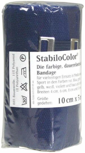 Bort Stabilocolor Binde 10cm Blau