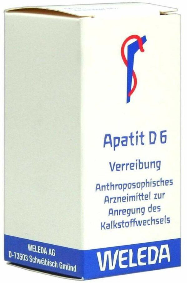 Weleda Apatit D6 20 G Verreibung