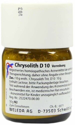 Weleda Chrysolith D10