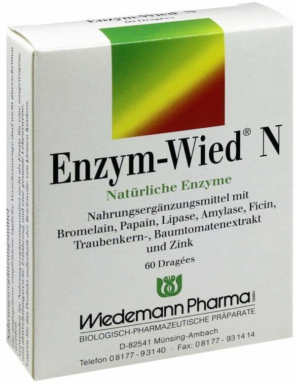 Enzym Wied N 60 Dragees